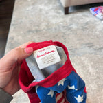 Load image into Gallery viewer, Hanna Andersson Short John Pajamas American Flag 110 cm 5T
