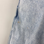 Load image into Gallery viewer, Vintage Happy Kids Patch Pocket Distressed Blue Jean Overalls
