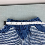 Load image into Gallery viewer, Vintage Little by Little Striped Bubble Jeans 12 Months
