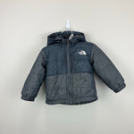 Load image into Gallery viewer, The North Face Baby Reversible Mount Chimbo Full-Zip Hooded Jacket Gray 6-12 Months
