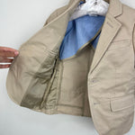 Load image into Gallery viewer, Crewcuts Boys Thompson Suit Jacket and Pants Khaki 3T NWT
