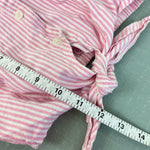 Load image into Gallery viewer, Vintage Just Friends Sleeveless Pink Pinstripe Collared Top 4T
