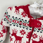 Load image into Gallery viewer, Hanna Andersson Holiday Dear Deer HannaJams Sleeper75 cm 12-18 Months
