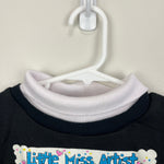 Load image into Gallery viewer, Vintage Teddy Bears &#39;n Tea Cups Little Miss Artist Sweatshirt 3T USA
