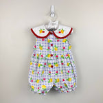 Load image into Gallery viewer, Vintage Mayfair Kids Fruit Bubble Romper 2T
