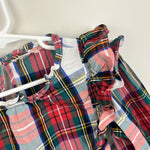 Load image into Gallery viewer, Crewcuts Ruffle Tartan Plaid Blouse 8
