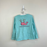 Load image into Gallery viewer, Vineyard Vines Reindeer Whale Pocket Tee 4T
