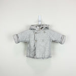 Load image into Gallery viewer, Bonpoint Gray Cardigan and Knit Pants Set 3 Months
