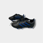 Load image into Gallery viewer, Adidas Kids' Goletto VIII FG Soccer Cleats Black Blue 2 NWT
