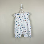 Load image into Gallery viewer, Kissy Kissy Pima Cotton Nautical Playsuit Romper 6-9 Months
