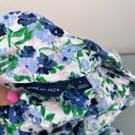 Load image into Gallery viewer, Janie and Jack Floral Linen Cotton Shirt French Blue 5T
