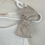 Load image into Gallery viewer, Crewcuts Girls White Metallic Bow Tank Top 10
