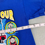 Load image into Gallery viewer, Vintage Y2K Thomas &amp; Friends Start Your Engines! Blue T-Shirt 3T
