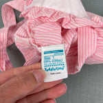 Load image into Gallery viewer, Vintage Toddletime JCPenney Pink Carriage Ruffle Sunsuit Romper 12 Months USA
