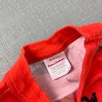Load image into Gallery viewer, Hanna Andersson Orange Dinosaur Short John Pajamas 90 cm 3T
