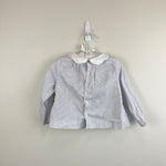 Load image into Gallery viewer, Jacadi Paris Girls Polka Dot Blouse 18 Months
