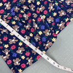 Load image into Gallery viewer, Vintage Healthtex Floral Teddy Bear Blouse Shirt 24 Months
