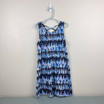 Load image into Gallery viewer, Lilly Pulitzer Girls Mini Kristen Dress Low Tide Navy Sails and Stripes L 8-10
