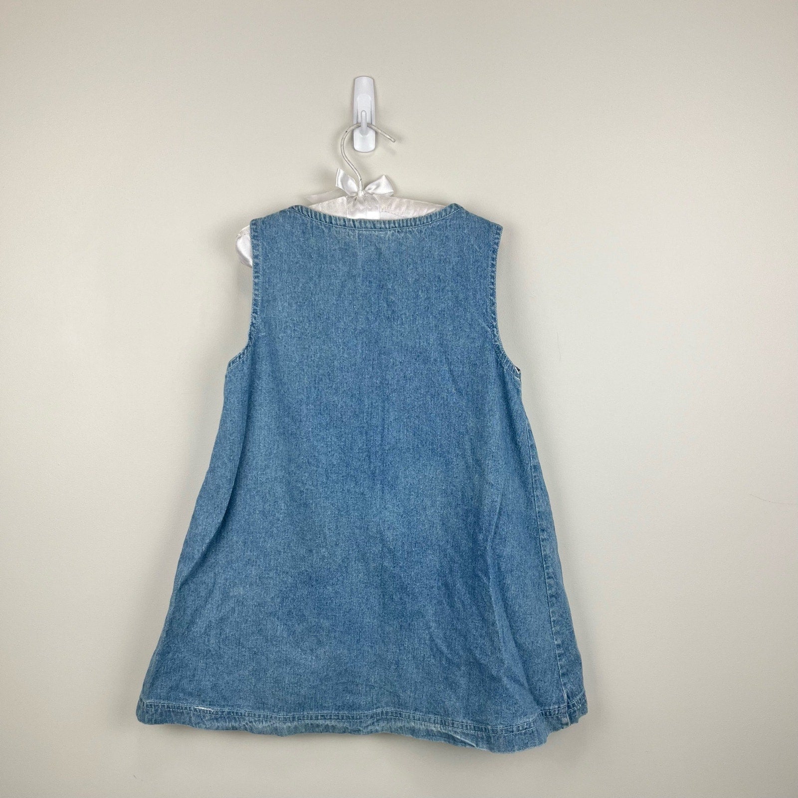 Vintage Rugrats Denim Jumper Dress 6