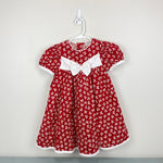 Load image into Gallery viewer, Vintage Rare Editions Red Bow Party Dress 6
