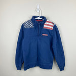 Load image into Gallery viewer, Vineyard Vines Navy American Flag Shep Shirt S 8-10
