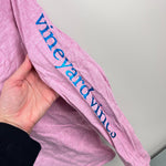 Load image into Gallery viewer, Vineyard Vines Long Sleeve Hoodie Whale Pocket T-Shirt M 10-12
