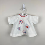 Load image into Gallery viewer, Vintage Healthtex Short Sleeve White Sailor T-Shirt 12 Months USA
