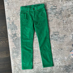 Load image into Gallery viewer, Crewcuts Boys' Stretch Corduroy Pants Brilliant Kelly Green 8 NWT
