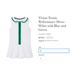 Load image into Gallery viewer, Classic Prep Childrenswear Vivian Performance Tennis Polo Dress 8
