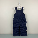 Load image into Gallery viewer, L.L. Bean Kids Navy Blue Cold Buster Snow Bib Overalls 2T
