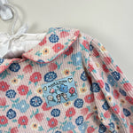 Load image into Gallery viewer, Vintage Cherokee Fleur L'Hiver Flannel Coverall 24 Months
