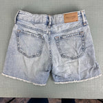 Load image into Gallery viewer, Abercrombie Kids Mid Rise Baggy Denim Short 7/8
