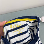 Load image into Gallery viewer, Mini Boden Supersoft Long-Sleeved Striped T-Shirt 9-10
