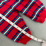 Load image into Gallery viewer, Vintage All Mine Red Striped Race Car Overalls Set 6-9 Months
