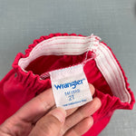 Load image into Gallery viewer, Vintage Wrangler Red Track Shorts 2T USA
