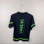 Load image into Gallery viewer, Vintage MTO Surf Black Neon Short Sleeve T-shirt Medium
