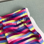 Load image into Gallery viewer, Danskin Now Girls Striped Athletic Shorts XS 4-5
