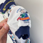 Load image into Gallery viewer, Vintage OshKosh B'gosh Worldwide Traveler Overalls Set 3-6 Months USA
