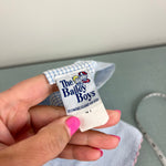 Load image into Gallery viewer, The Bailey Boys Blue Gingham Applique Ice Cream Dress 4T USA
