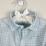 Load image into Gallery viewer, Janie and Jack Blue Plaid Bodysuit 12-18 Months
