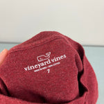 Load image into Gallery viewer, Vineyard Vines Boys' Textured Football Whale Long-Sleeve Pocket T-Shirt Burgundy 7
