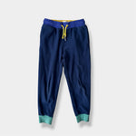 Load image into Gallery viewer, Mini Boden Cosy Fleece Joggers Navy Blue 6
