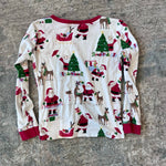Load image into Gallery viewer, Pottery Barn Kids Christmas Santa Pajamas 6

