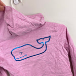 Load image into Gallery viewer, Vineyard Vines Long Sleeve Hoodie Whale Pocket T-Shirt M 10-12
