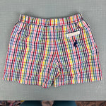 Load image into Gallery viewer, The Beaufort Bonnet Company Shelton Shorts Paint Set Plaid Nantucket Navy 5T
