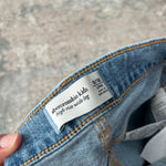 Load image into Gallery viewer, Abercrombie Kids High Rise Wide Leg Jeans 9/10 Long
