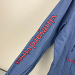 Load image into Gallery viewer, Vineyard Vines Boys' MVP Long Sleeve T-Shirt Moonshine Blue Pup S 8-10
