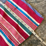 Load image into Gallery viewer, Vintage Girls Denim Patchwork Striped Pencil Skirt
