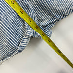 Load image into Gallery viewer, Vintage OshKosh B'gosh Striped Acid Wash Shortall Romper 6 USA
