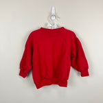 Load image into Gallery viewer, Vintage OshKosh B'gosh Red Pudgy Plane Teddy Bear Sweatshirt 2T
